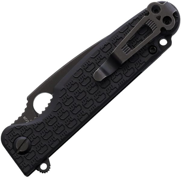 Daggerr Knives Florin Linerlock Black FRN