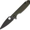 Daggerr Knives Florin Linerlock OD Green SW