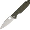 Daggerr Knives Florin Linerlock OD Stonewash