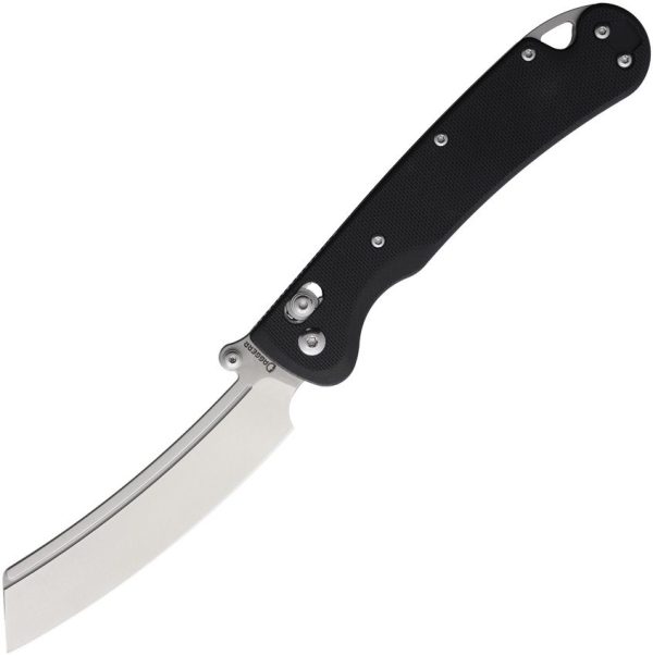 Daggerr Behemoth Slim Crossbar Lock Folding Knife VG-10 Black G10