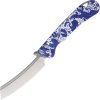 Daggerr Behemoth Slim Crossbar Lock Folding Knife VG-10 Blue FRN