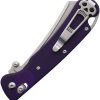 Daggerr Behemoth Slim Purple G10 VG-10 Folding Knife