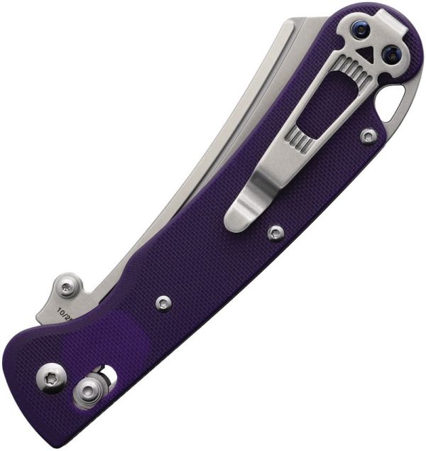 Daggerr Behemoth Slim Purple G10 VG-10 Folding Knife