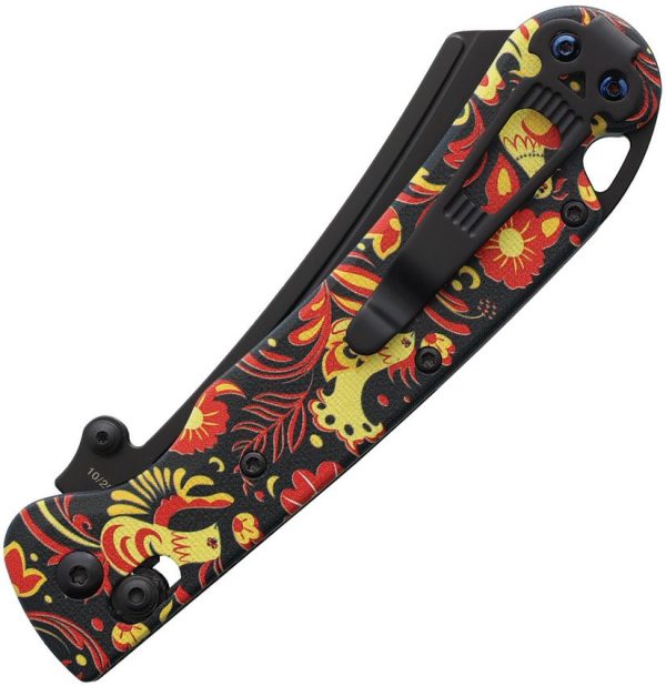 Daggerr Behemoth Slim Crossbar Lock Folding Knife VG-10 Black