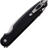 Daggerr Knives Nestor Button Lock Black G10