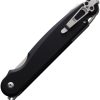 Daggerr Anaconda Button Lock Folding Knife - Black G10