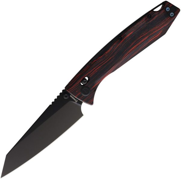 Daggerr Alligator Crossbar Lock Black Folding Knife MagnaCut