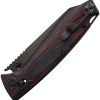 Daggerr Alligator Crossbar Lock Black Folding Knife MagnaCut