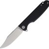 Daggerr Leprechaun Linerlock - Stonewash 8Cr14MoV