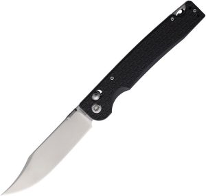 Daggerr Pike Crossbar Lock Black - Stonewash Blade