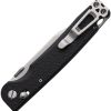 Daggerr Pike Crossbar Lock Black - Stonewash Blade