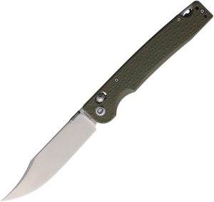 Daggerr Pike Crossbar Lock OD - Stonewash 8Cr14MoV