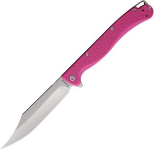 Daggerr Pero Linerlock Pink Clip Point
