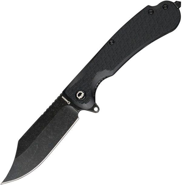 Daggerr Powie Linerlock Black Compact EDC
