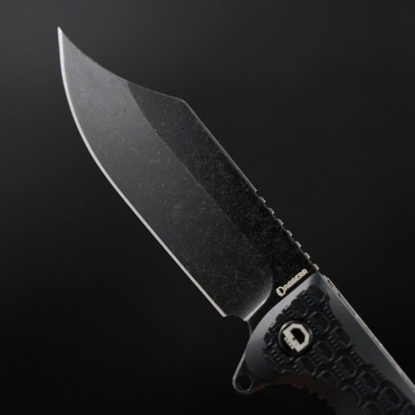 Daggerr Powie Linerlock Black Compact EDC