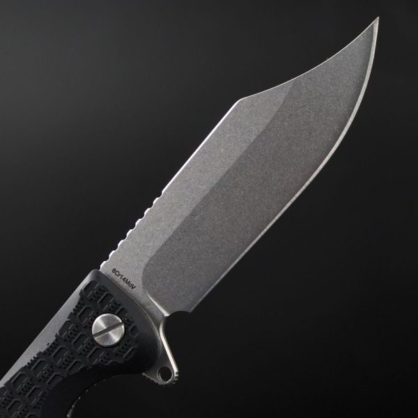 Daggerr Powie Linerlock Black Stonewash