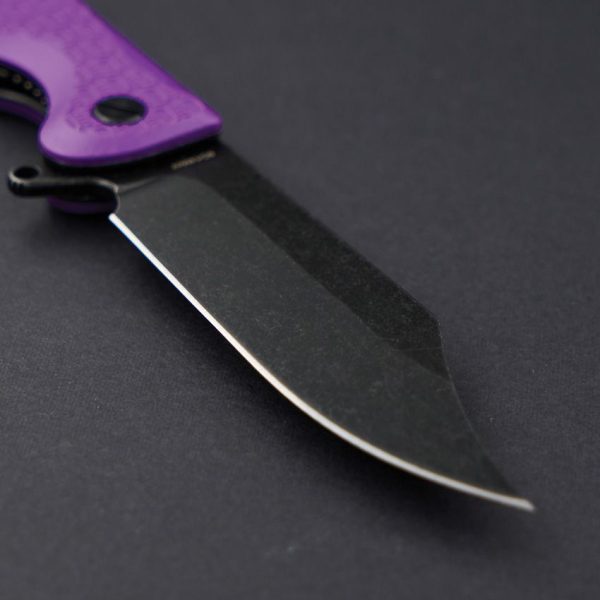 Daggerr Powie Linerlock Purple ABS Knife