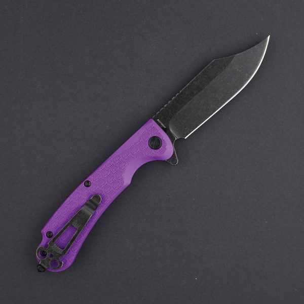Daggerr Powie Linerlock Purple ABS Knife