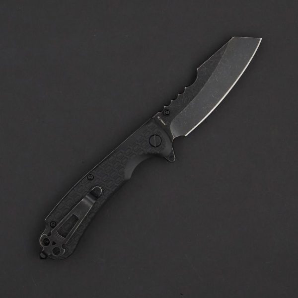 Daggerr Rhino Linerlock Black FRN