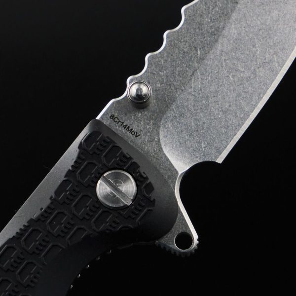 Daggerr Rhino Linerlock Black Stonewash