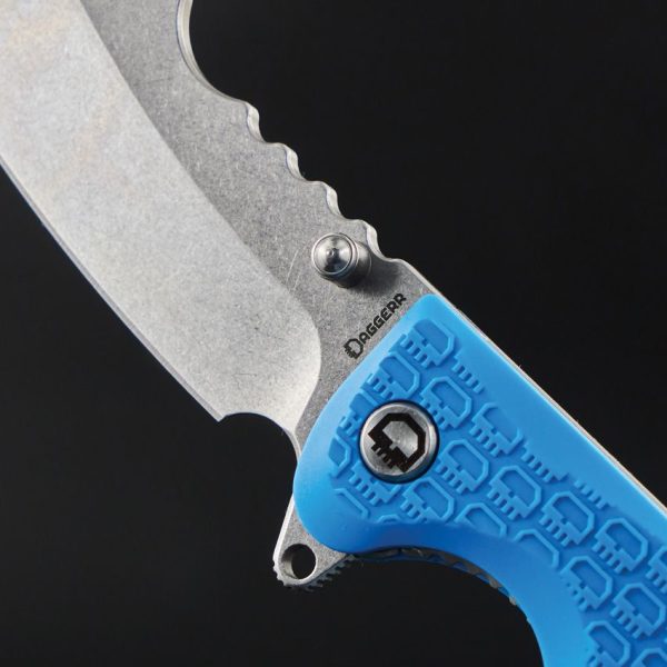 Daggerr Rhino Linerlock Blue Stonewash