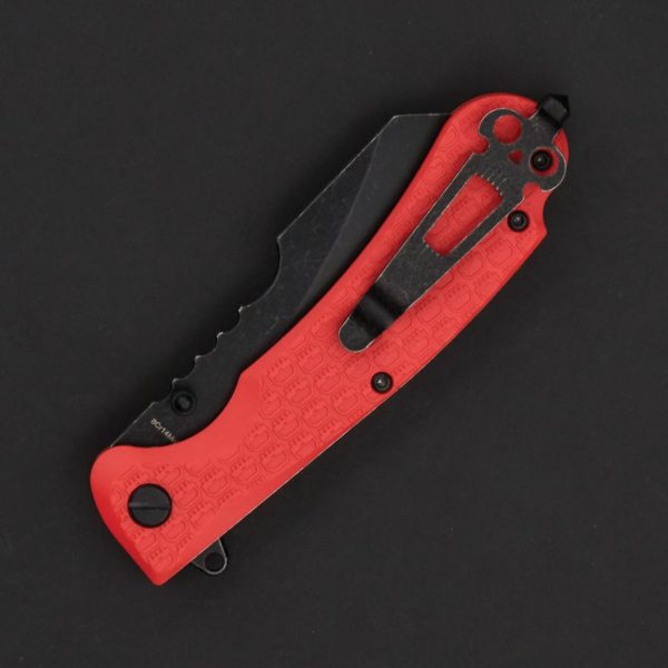 Daggerr Rhino Linerlock Orange Sheepsfoot Knife