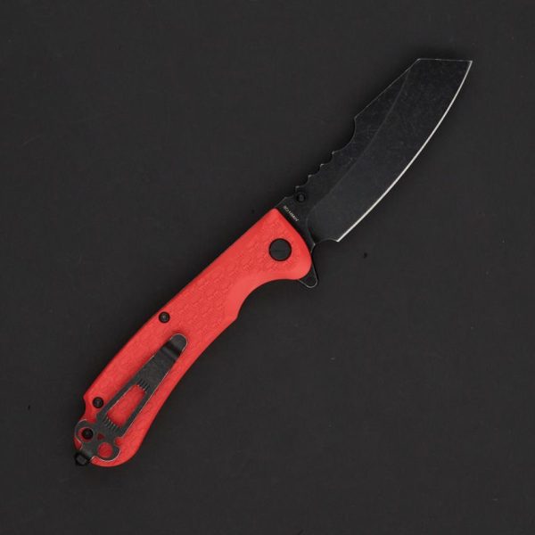 Daggerr Rhino Linerlock Orange Sheepsfoot Knife
