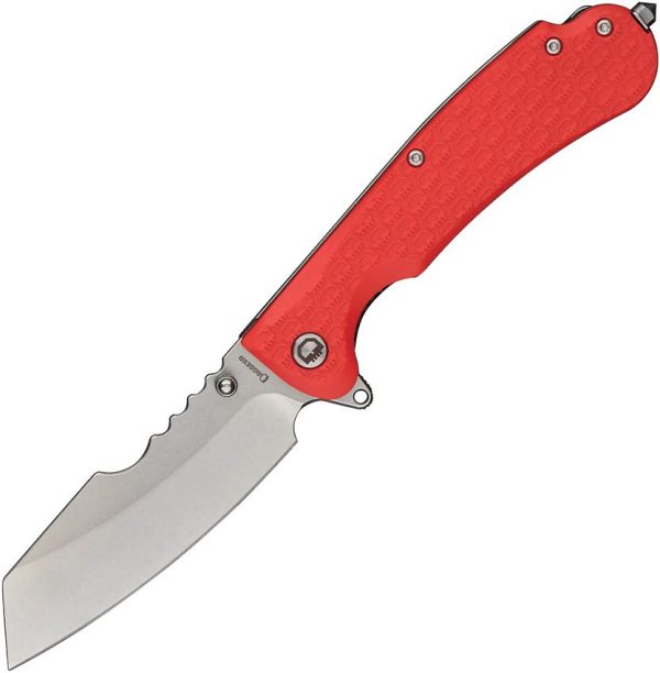 Daggerr Rhino Linerlock Orange Stonewash Sheepsfoot