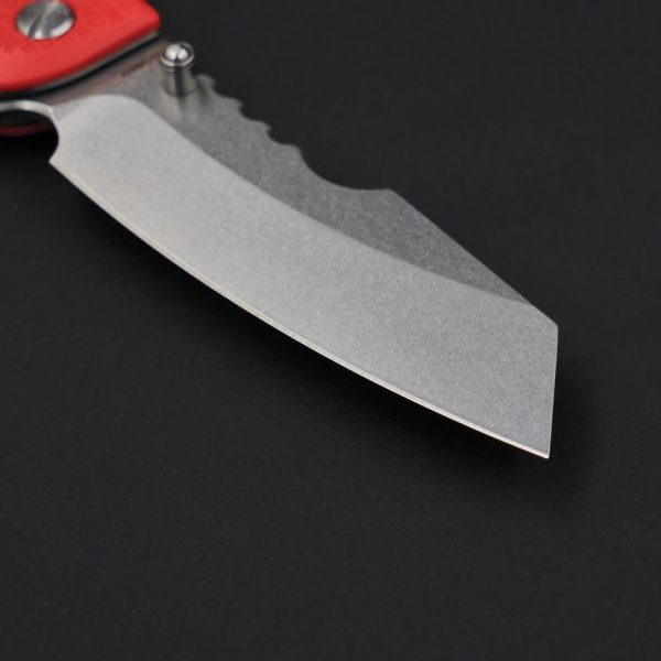 Daggerr Rhino Linerlock Orange Stonewash Sheepsfoot