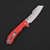 Daggerr Rhino Linerlock Orange Stonewash Sheepsfoot