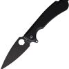 Daggerr Resident Linerlock Black Spear Point