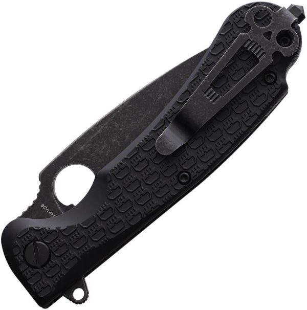 Daggerr Resident Linerlock Black Spear Point