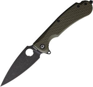 Daggerr Resident Linerlock Olive Black Stonewash