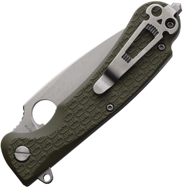 Daggerr Resident Linerlock Olive Stonewash Spear