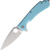 Daggerr Resident Linerlock Light Blue Spear Point
