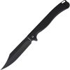 Daggerr Toothpick Linerlock Black Clip Point