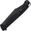 Daggerr Toothpick Linerlock Black Clip Point