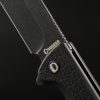Daggerr Toothpick Linerlock Black Clip Point