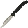 Daggerr Toothpick Linerlock Black Stonewash