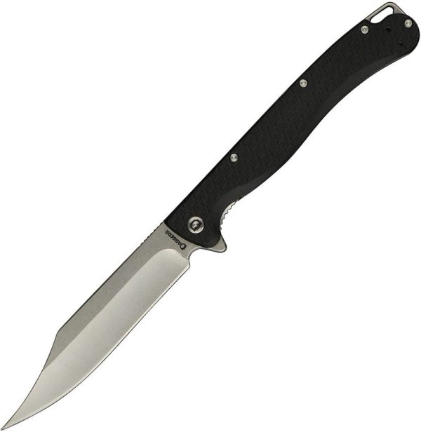 Daggerr Toothpick Linerlock Black Stonewash