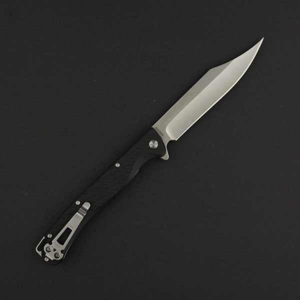 Daggerr Toothpick Linerlock Black Stonewash