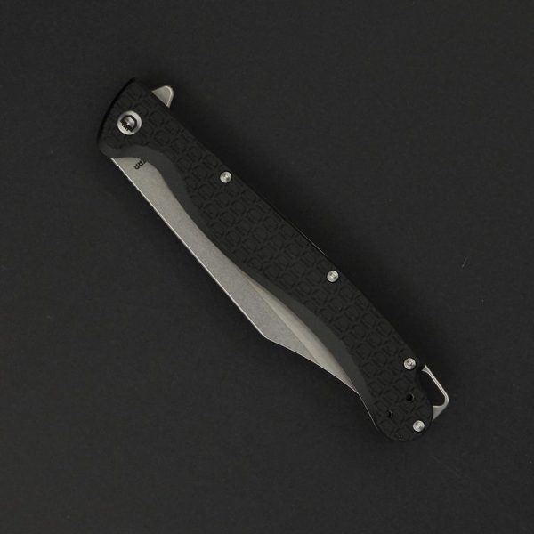 Daggerr Toothpick Linerlock Black Stonewash