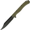Daggerr Toothpick Linerlock OD Green Black Stonewash