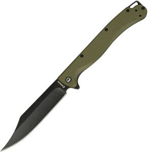 Daggerr Toothpick Linerlock OD Green Black Stonewash