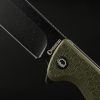 Daggerr Toothpick Linerlock OD Green Black Stonewash