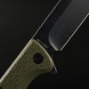 Daggerr Toothpick Linerlock OD Green Black Stonewash