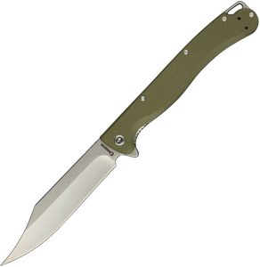 Daggerr Toothpick Linerlock OD Green Stonewash