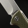 Daggerr Toothpick Linerlock OD Green Stonewash