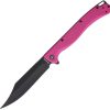 Daggerr Toothpick Linerlock Pink Black Stonewash