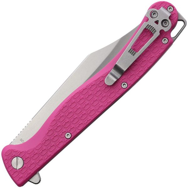 Daggerr Toothpick Linerlock Pink Stonewash